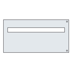 ABB SPA - ABBPM2315 PANNELLO T1/2/3 VERT. DIFF. L800 H300