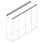 ABB SPA - ABBTU1001 COPPIA TRAVI SOL.QUADRI MONTATI UM=METRO