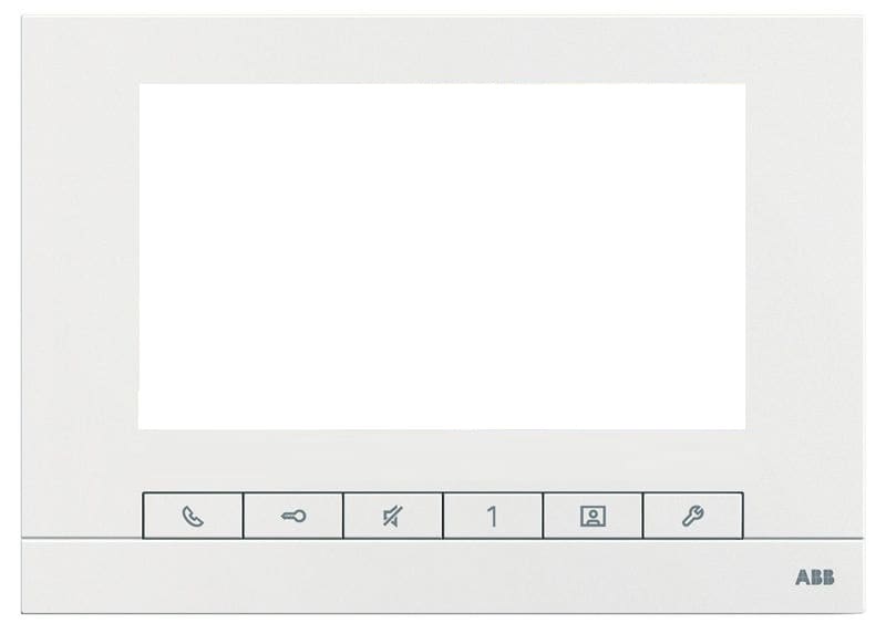 ABB SPA - ABBWLI401B ONETOUCH7 BIANCO + SUP.PARETE +ADAT. LAN