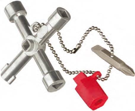 ABC TOOLS SPA - ABCM71084500 CHIAVE PER QUADRI EL.72X72 MM