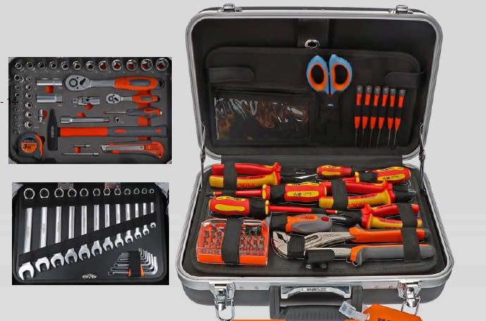 ABC TOOLS SPA - ABCN68931060 VALIGIA + 109 UTENS. VDE EDIT