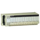 SCHNEIDER ELECTRIC - SNRABE7P16T334 Sottobase per relè plug-inABE7 - 16 canali - Fusibili - Relè 12,5 mm