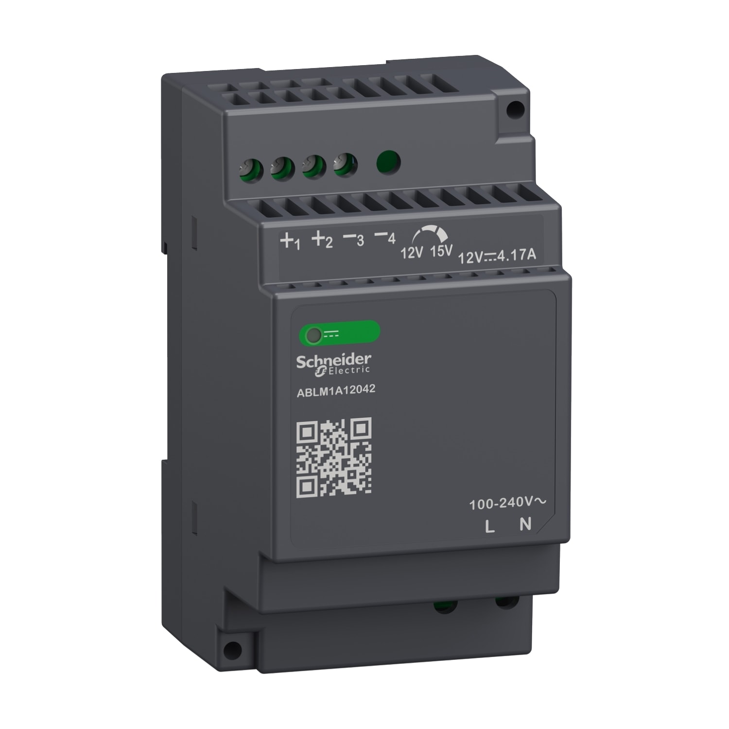 SCHNEIDER ELECTRIC - SNRABLM1A12042 ALIMENTATORE 12V 4.2A MODULARE