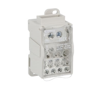 LOVATO - LOVACB1P520A12 RIPARTITORE DI POTENZA 1P 520A 12 CONN.