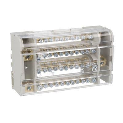 LOVATO - LOVACB4P125D11 RIPARTITORE DI POTENZA 4P 125A 11 CONN.