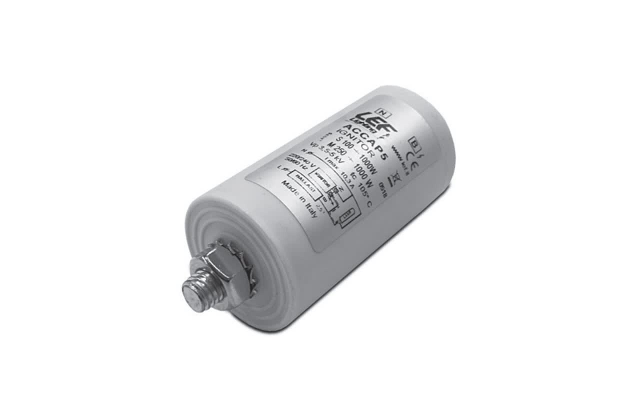 LEF LIGHTING SRL - LEFACCAP7 ACCEND. 3 FILI 600 1000W S/MH MAX 2 MT