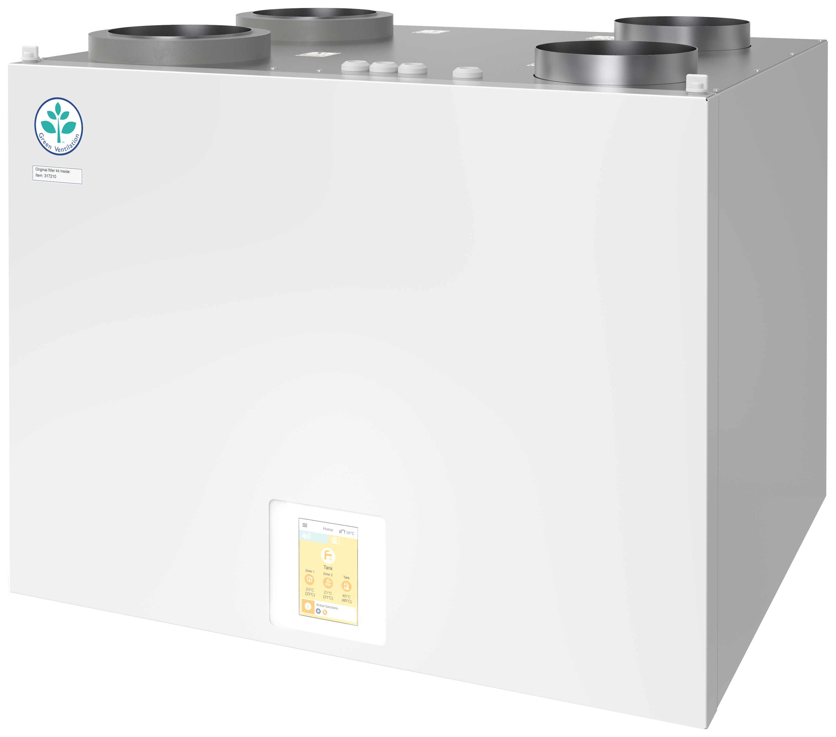 PANASONIC MARKETING - PNSPAW-A2W-VENTA-R UNITA DI VENTILAZIONE RESIDENZIALE CON R