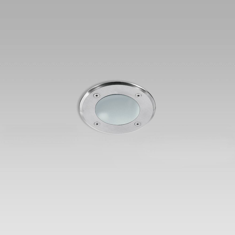 ARCLUCE SPA - ACL0328006A-30 RAY110 GU10 C/V OPALE INOX TONDA ON/OFF