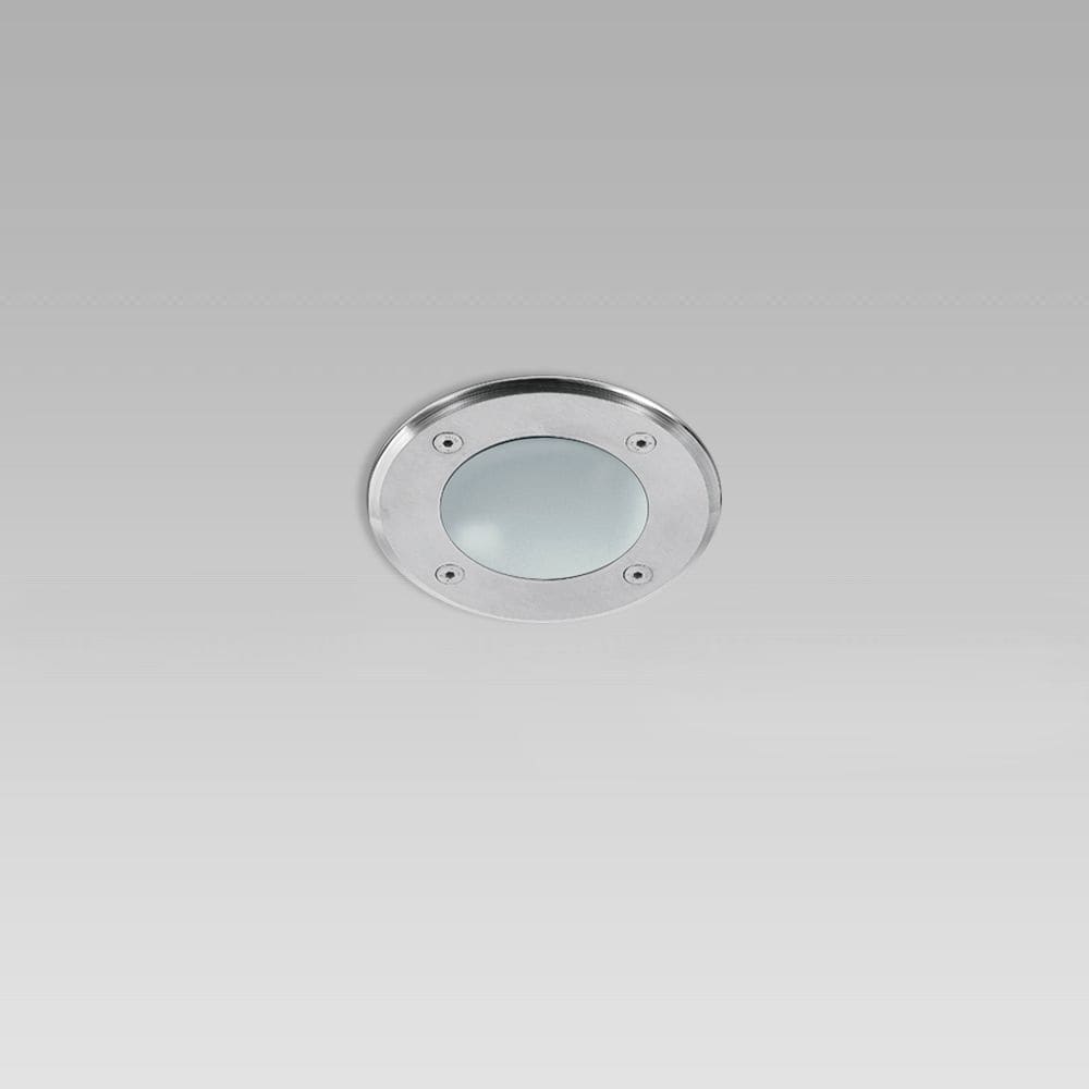 ARCLUCE SPA - ACL0328006A-30 RAY110 GU10 C/V OPALE INOX TONDA ON/OFF