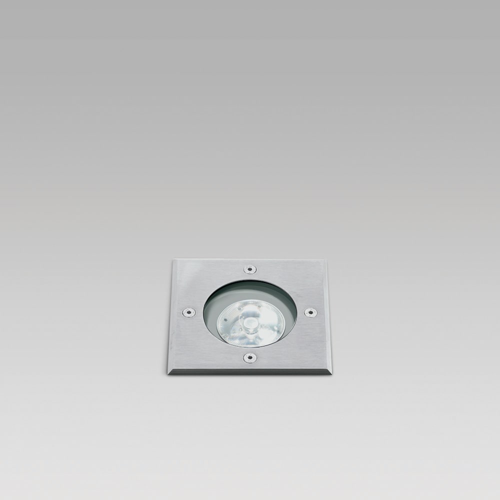 ARCLUCE SPA - ACL0771011A-30 INGR110 GU10 VETRO TRASP. INOX Q ON/OFF
