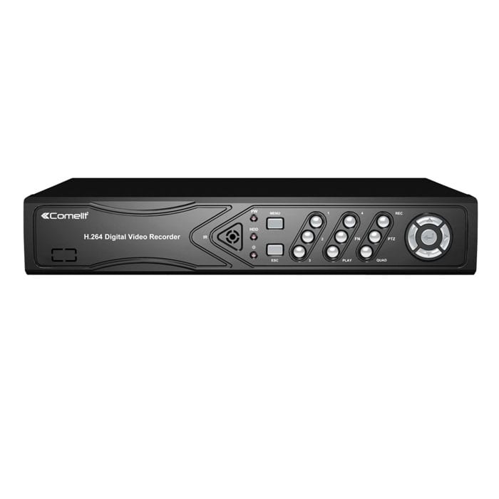 COMELIT GROUP SPA - COEAHDVR040B DVR 4 HYBRID,4 INGRESSI HD,100 IPS,HDD 1