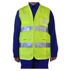 INTERCABLE SRL - INRAI0701 GILET AD ALTA VISIBILITA - 4KA TAGLIA M