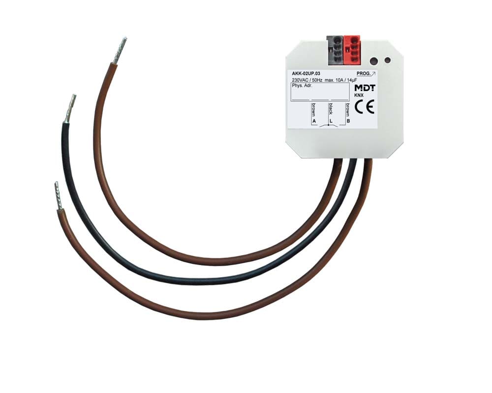 MDT ITALIA SRL - EYGAKK-02UP.03 ATT. 2CAN.,230V,10A, INCASSO