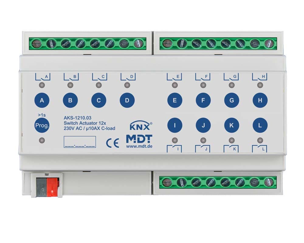 MDT ITALIA SRL - EYGAKS-1210.03 ATT.12CAN.,230V,10A,C-LAST,140?F