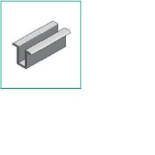 ALUSISTEMI - ALUATL020.80 MORSETTO CENTRALE FISS.PANNELLI - SENZA