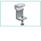 ALUSISTEMI - ALUATL024 MORSETTO AGGANCIO PANNELLO SU COPERTURA