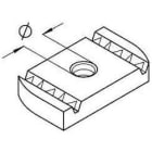DIETZEL - DIE035868 Ankermutter, fA1/4r A7/A8, A 6 mm, 6 mm