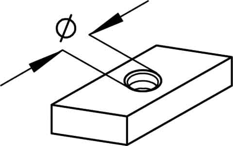 DIETZEL - DIE077461 Ankermutter, fA1/4r B3/B6, A 6 mm, 5 mm