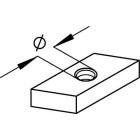 DIETZEL - DIE077463 Ankermutter, fA1/4r B3/B6, A 8 mm, 5 mm