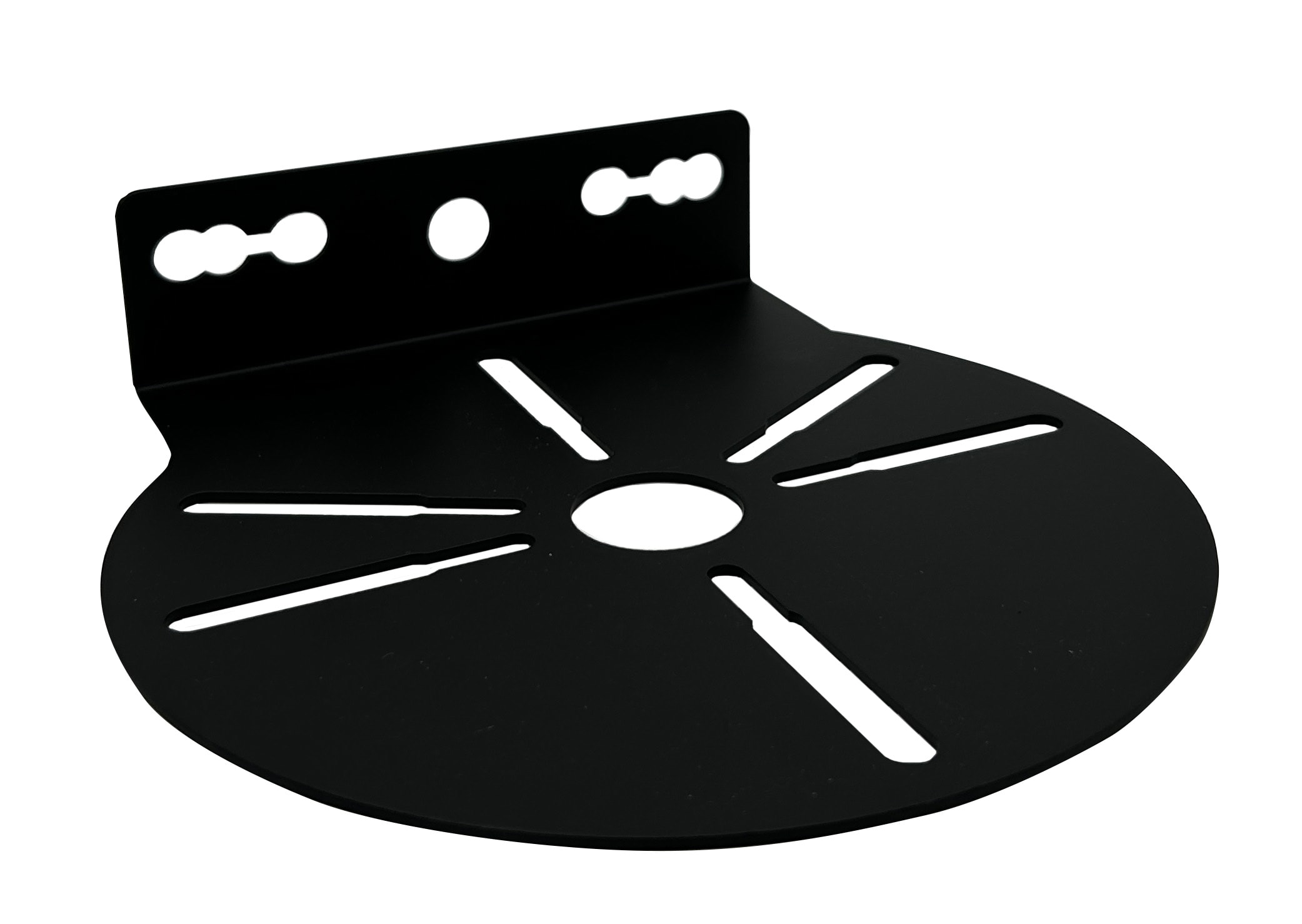 UNIERRE SRL UNIPERSO - URRAM3018FE Staffa acciaio dome d.160mm-piegata a 90