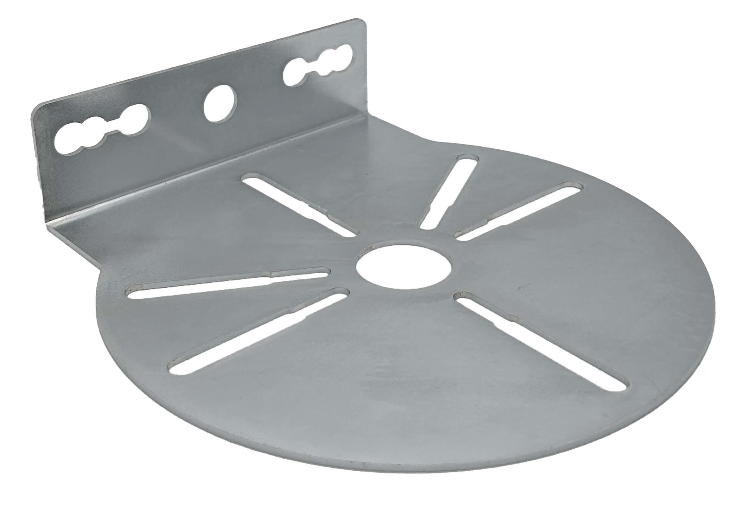 UNIERRE SRL UNIPERSO - URRAM3018FZ STAFFA ACCIAIO DOME D.160MM-PIEGATA A 90