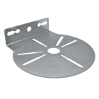 UNIERRE SRL-UNISTAB - URRAM3018FZ STAFFA ACCIAIO DOME D.160MM-PIEGATA A 90
