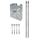 UNIERRE SRL-UNISTAB - URRAM3958FZ STAFFA ACCIAIO 150X180X2MM-ZINC.GAL-PALI