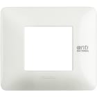 BTICINO - BTIAM4802BAB MATIX - PLACCA 2P BIANCO ANTIBATTERICO