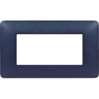 BTICINO - BTIAM4804TBM MATIX - PLACCA 4P BLU MERCURIO
