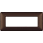BTICINO - BTIAM4806TGG MATIX - PLACCA 6P MARRONE CAFFE