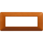 BTICINO - BTIAM4806TRT MATIX - PLACCA 6P ROSSO TERRA