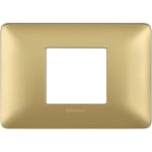 BTICINO - BTIAM4819MGL MATIX - PLACCA 2P CENTRATI GOLD