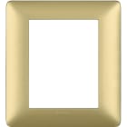 BTICINO - BTIAM4826MGL MATIX - PLACCA 3+3P GOLD