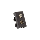 FAIT SRL - FIT5122104 AN/FI - PRESA DOPPIA FF + IECF COMP. AVE 45 NOIR