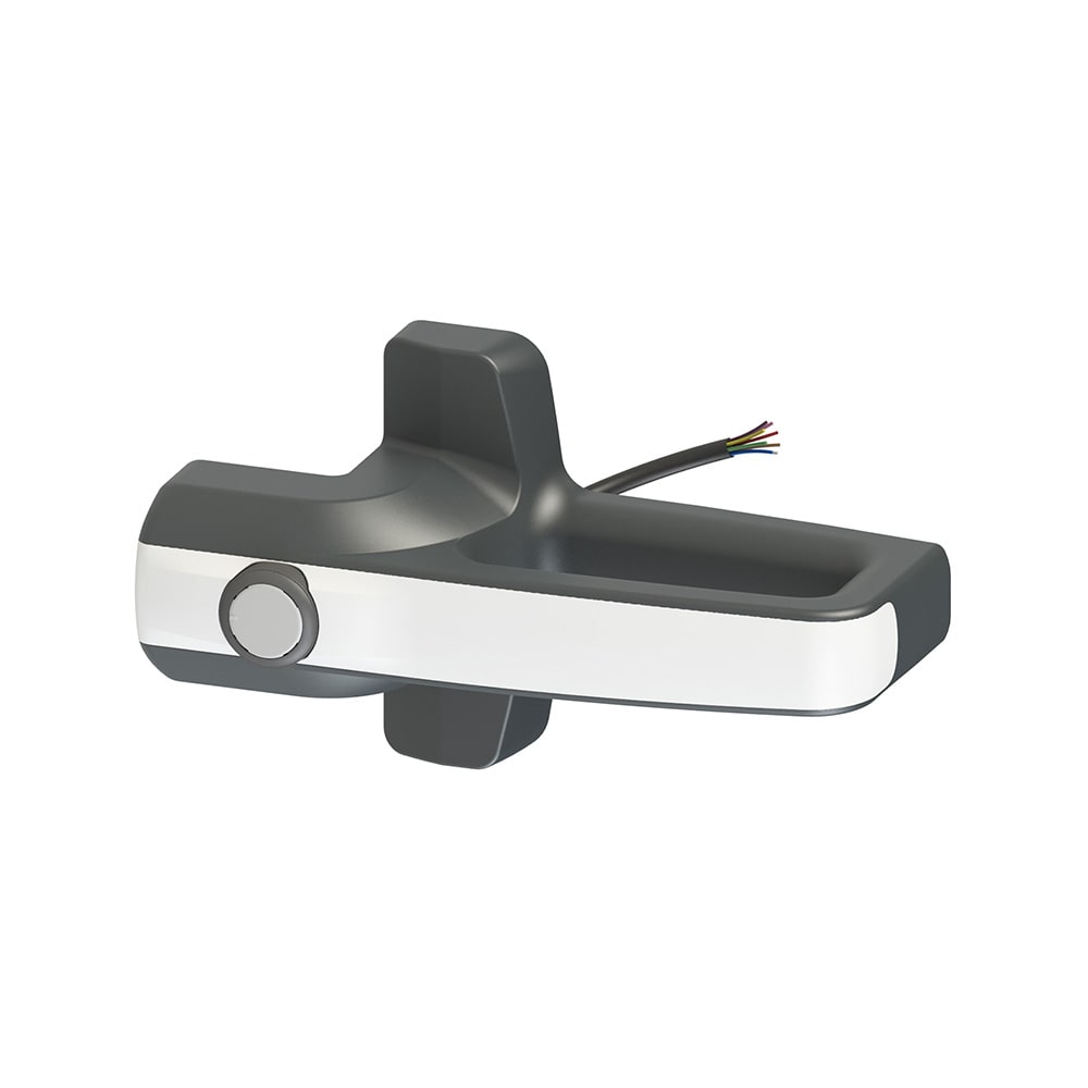 PIZZATO ELETTRICA - PZZAN G1B001A-PN10 MANIGLIA DI SICUREZZA P KUBE KROME