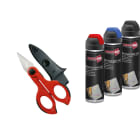 INTERCABLE SRL - INRAO2226 SET AMBRO-SOL 9 PEZZI + FORBICE F1