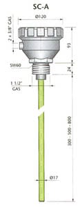 AECO SRL - ACOCLC000006 SC-A800 110/220VAC