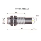 AECO SRL - ACOFT1000273 FT18EL-CP PNP NO+NC