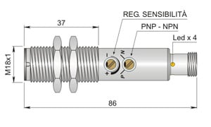 AECO SRL - ACOFT1000550 FT18SM-CBR H