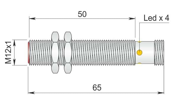 AECO SRL - ACOI12000072 SI12-C2 PNP NO+NC H