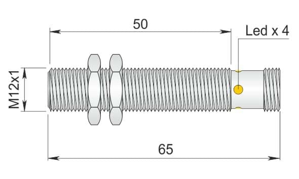 AECO SRL - ACOI12000522 SI12-DC4 PNP NC H
