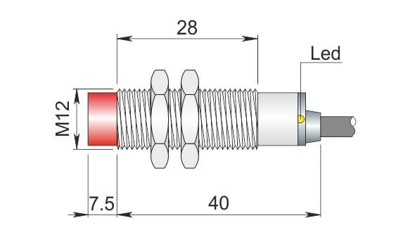 AECO SRL - ACOI12000682 SI12SM-CE4 PNP NO S