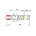AECO SRL - ACOI12000693 SI12SM-CE4 PNP NC H S
