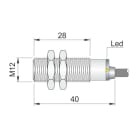 AECO SRL - ACOI12000741 SI12SS-DC4 PNP NO+NC S