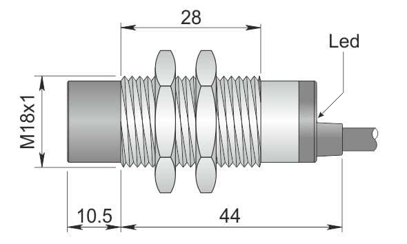 AECO SRL - ACOI18000563 SI18SS-DCE16 PNP NO+NC S