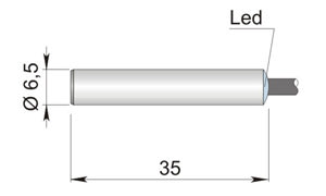 AECO SRL - ACOI65000036 SI6.5-DC2 NPN NC S