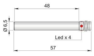 AECO SRL - ACOI65000038 SI6.5-DC2 NPN NO H1