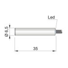 AECO SRL - ACOI65000040 SI6.5-DC2 NPN NO S