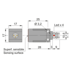 AECO SRL - ACOSIP000004 SIP17-CE5 NPN NO H1