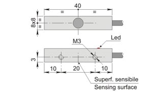AECO SRL - ACOSIP000035 SIPC8-C2 PNP NO